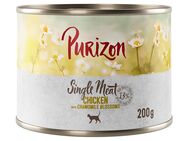 Purizon Single Meat 6 x 200 g - Huhn mit Kamillenblüten