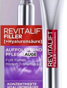 L'ORÉAL PARIS Augencreme RevitaLift Filler Auge, mit Hyaloronsäure