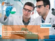 Medizinischer Technologe für Laboratoriumsanalytik (m/w/d) Vollzeit / Teilzeit - Leipzig