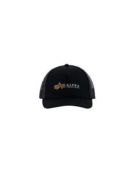 Alpha Industries Trucker Cap Alpha Industries Accessoires - Headwear Alpha Label Trucker Cap