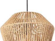 Paco Home Pendelleuchte Pinto, ohne Leuchtmittel, Deckenlampe aus Aluminium und Papier, Ø Schirm ca. 33 cm, Fassung E27