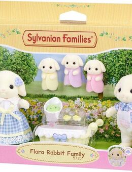 Sylvanian Families Spielfigur Spielset Kaninchen Familie (5735)