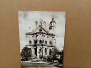 Postkarte C-344-NERESHEIM-Abteikirche / Kirchenfassade. - Nörvenich