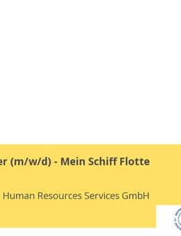 Reiseberater (w/m/d) - Mein Schiff Flotte - Berlin Mitte