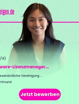 Software-Lizenzmanager (m/w/d) - Dortmund