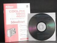 Nikon Coolpix 5600 4600 Digitalkamera Schnellstart+Nikon CD PictureProject 1.1 - Berlin