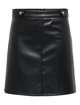 ONLY Lederimitatrock ONLISABEL HW FAUX LEATHER SKIRT PNT