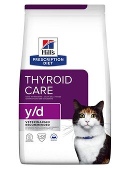 Sparpaket Hill's Prescription Diet - y/d Thyroid Care (2 x 3 kg)