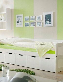 Ticaa Funktionsbett Maria, mit 5 Schubkästen, wahlweise mit Matratze
