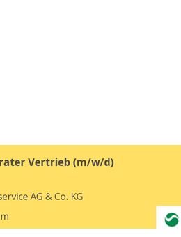 Personalberater Vertrieb (m/w/d) - Hildesheim