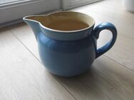 Keramik Krug Milchkrug 1,25 l hellblau Vase Vintage Deko - Flensburg