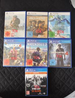 Diverse spiele ps5 und ps4 Preise auf den spielen - Hürth