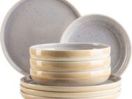 MÄSER Tafelservice CANDY, aus Steinzeug (8-tlg), 4 Personen, Steinzeug, Geschirr-Set, Service