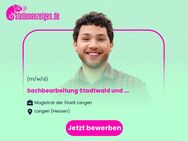 Sachbearbeitung Stadtwald und Grundsatzangelegenheiten Fachbereich 1 (w/m/d) - Langen (Hessen)