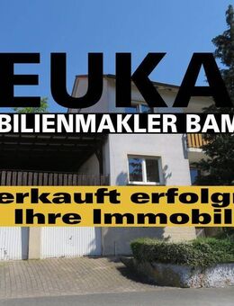 PRIESENDORF: FREISTEHENDES 2-FAMILIEN-HAUS + 2 GARAGEN AUF 672m2 FÜR 265.000,-EURO - Priesendorf