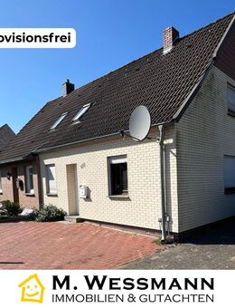 PROVISIONSFREI! Doppelhaushälfte oder Baugrundstück für zweigeschossige Bauweise - Lingen (Ems)