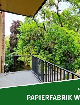 ERSTBEZUG sanierte Papierfabrik | Familienwohnung am Wasser mit 2 Balkonen, AR, Stellplatz u.v.m. - Schkeuditz