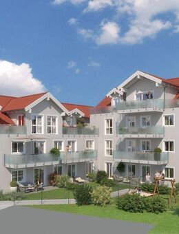 Bezugsfertig - schöne helle Wohnung (3 Zi.) m. Balkon (Whg. 12) - Grafing (München)