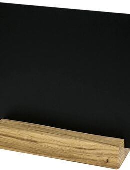 HMF Acryl Tischaufsteller Kreidetafel mit Holzfuß DIN A5 46452-5 - Birkenfeld (Baden-Württemberg)