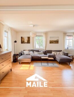 Sonnige 4-Zimmer-Maisonette mit Stellplatz - Wohnen im wunderschönen Fachwerkhaus! - Benningen (Neckar)