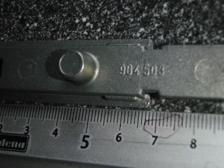 Hueck-Hartmann Verriegelungsschieber 904503 5 Stück