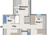 Helle 4 Zimmerwohnung + Balkon + Wannenbad +optional Garage in Brunsbüttel OTTO STÖBEN GmbH - Brunsbüttel