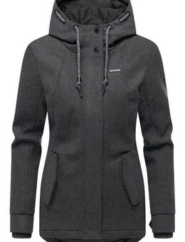 Ragwear Winterjacke Monadde Felt YOUMODO Wasserfeste warme Jacke mit Kapuze