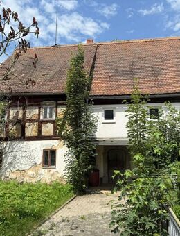 Sanierungsbedürftiges Fachwerkhaus mit Potenzial in traumhafter Dorfrandlage von Großschweidnitz - Großschweidnitz