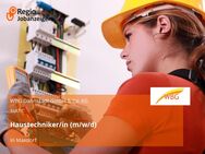 Haustechniker/in (m/w/d) - Maxdorf