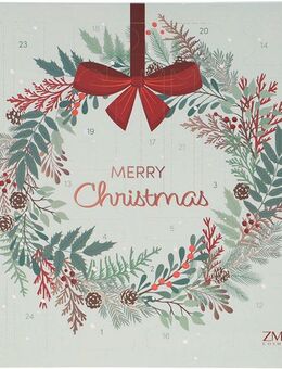 ZMILE COSMETICS Kosmetik-Adventskalender ZMILE COSMETICS Adventskalender Square Jingle and Glow vegane Kosmetik (Packung, 24-tlg), vegane Kosmetik