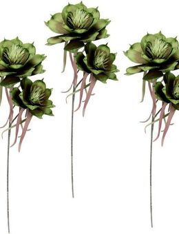 Kunstblume Soft-Magnolie, I.GE.A., Höhe 84 cm, 3er Set