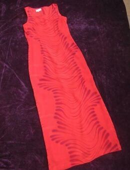 NEU * Edel * Animal  * Seiden- Chiffon * Georgette * Maxi * Etui * Kleid "NIENHAUS & LOTZ" Gr. 34- 36/ XS- S * rot Töne * - Riedlingen