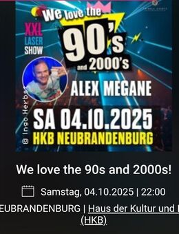 Habe noch eine Karte übrig - Neubrandenburg Zentrum