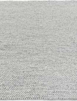 LeGer Home by Lena Gercke Wollteppich Ainhoa, handgewebt, Wolle, rechteckig, Höhe: 12 mm, einfarbig, Wolle, Teppich, Wohnzimmer, Schlafzimmer, Esszimmer