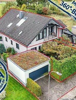 Mit Doppelgarage: Maisonette-Eigentumswohnung mit Panoramablick - Nähe Nürburgring - Herresbach