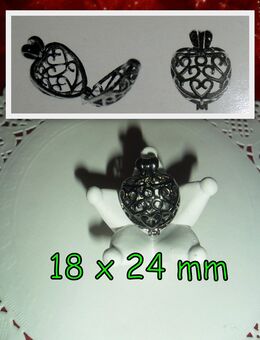 Modeschmuck HERZ Anhänger zum Öffnen *NEU* OVP - Neunkirchen (Nordrhein-Westfalen)