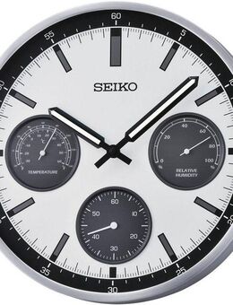 Seiko Wanduhr (Quarzuhr,Leuchtzeiger,Wohnzimmer,Esszimmer,Küche,Arbeitszimmer,Flur)