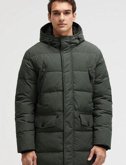 CAMP DAVID Parka mit Tunnelband in der Taille