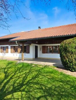 3km Chiemsee - Einfamilienhaus (200qm Wfl.) auf ruhigem & sonnigen 910qm Grundstück - Doppelgarage - Nußdorf