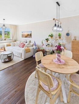 Lichtdurchflutete und barrierefreie 2-Zimmer-Wohnung mit Balkon, Aufzug und einzigartigem Ausblick - Bad Kreuznach