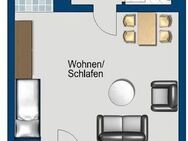 Auf gute Nachbarschaft: interessantes 1-Zimmer-Appartment - Frankfurt (Main)