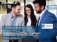 Sachbearbeitung Vertragsmanagement / Umsatzsteuer § 2b UStG (m/w/d) - Petershagen (Eggersdorf)