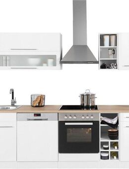 KOCHSTATION Küchenzeile KS-Eton, mit E-Geräten, Breite 240 cm