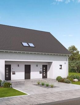 Connect 4 - Ihr modernes Doppelhaus für gemeinschaftliches Leben und individuelle Rückzugsmöglichkeiten - Zeithain