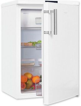exquisit Kühlschrank KS16-4-HE-010D weiss, 85 cm hoch, 56 cm breit