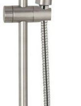 WENKO Brausegarnitur Young, Duschstange inkl. Halter, Handbrause und Duschschlauch