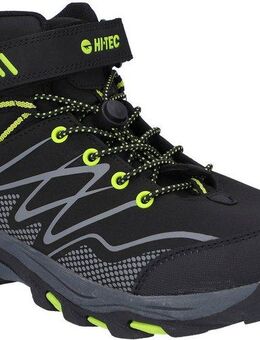 Hi-Tec Hi-Tec Blackout Mid Wp Jr Outdoorschuh Klett-/Schnürkombination, wasserdicht