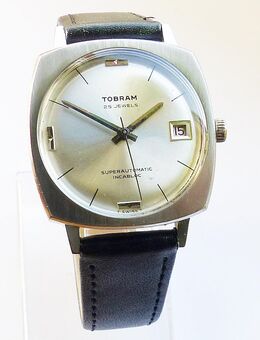 Seltene und schöne Tobram Superautomatic Calendar Herren Vintage Armbanduhr - Kamp-Lintfort