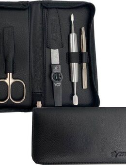 PFEILRING Maniküre-Etui, 5 tlg., Nappaleder