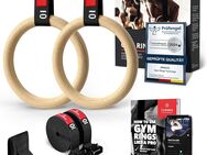 BeMaxx Turnringe Holz Gym Rings Holzturnringe Gymnasti - Birkenfeld (Baden-Württemberg)
